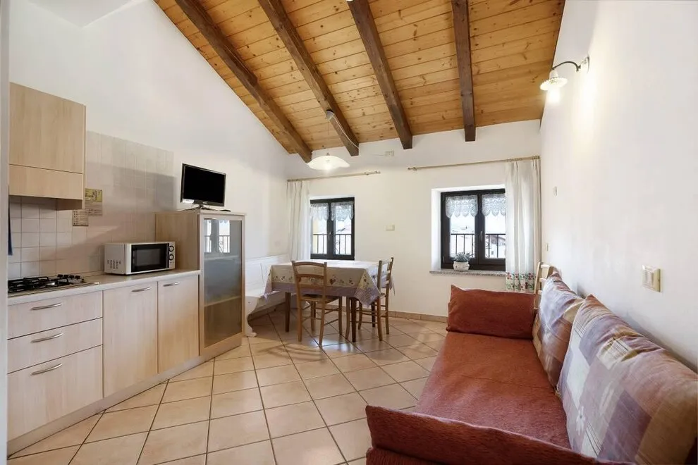 Cucina soggiorno open space